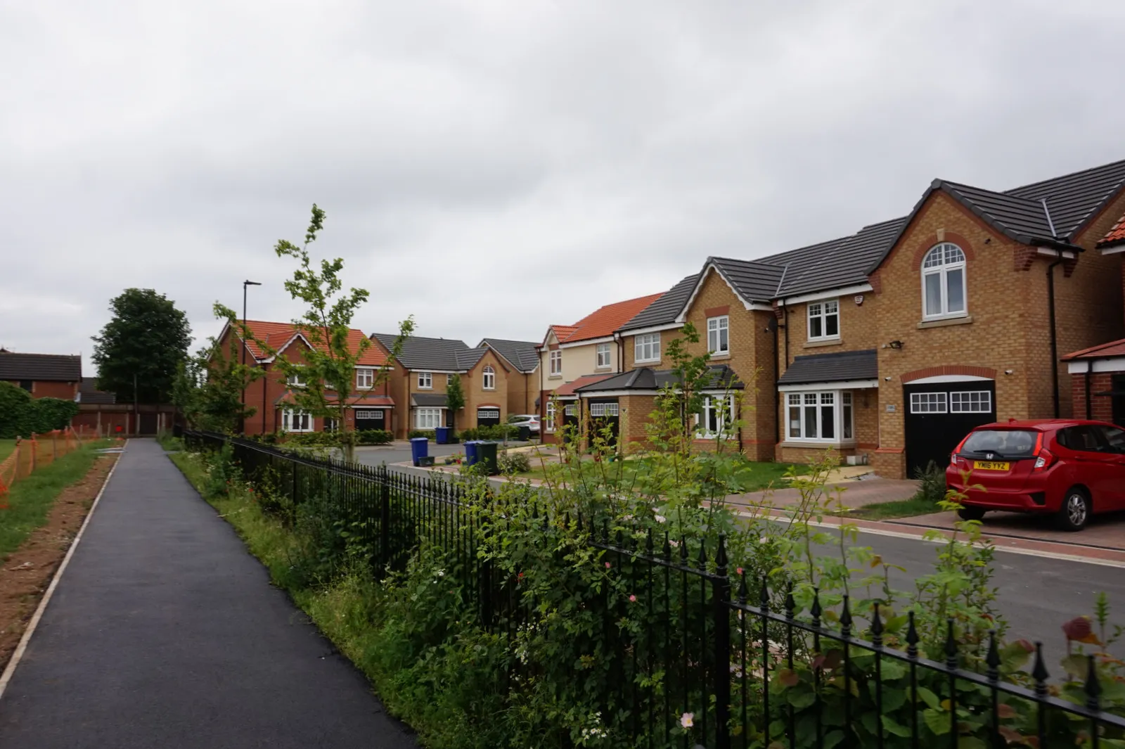 Photo showing: Athelstane Crescent, Kirk Sanddall