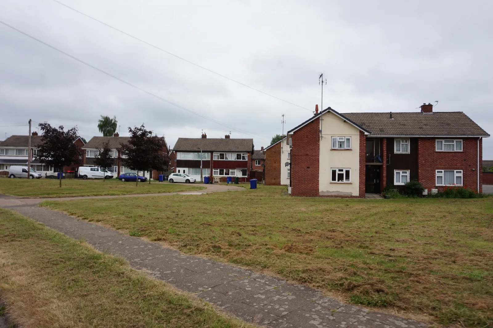 Photo showing: Athelstane Crescent, Kirk Sandall