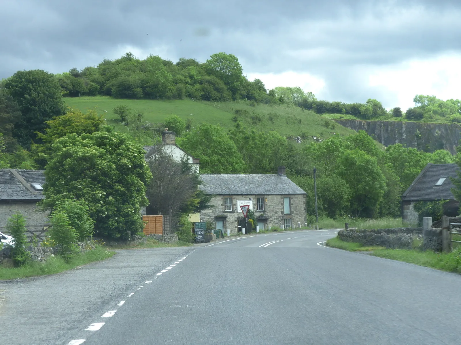 Photo showing: A5012 at Grangemill