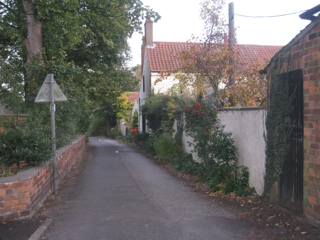 Photo showing: Quiet lane in Everton