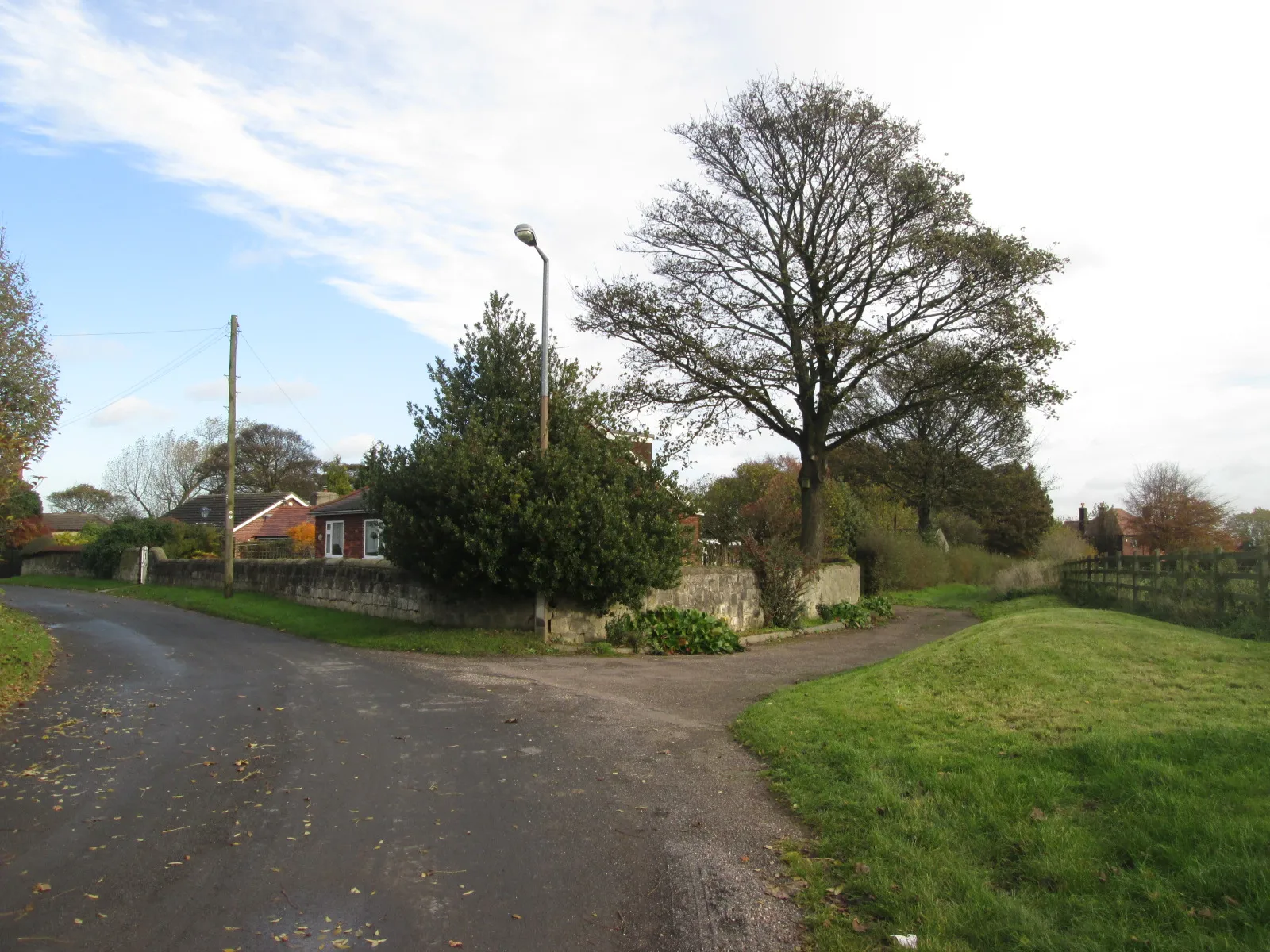 Photo showing: Back Lane, Micklebring