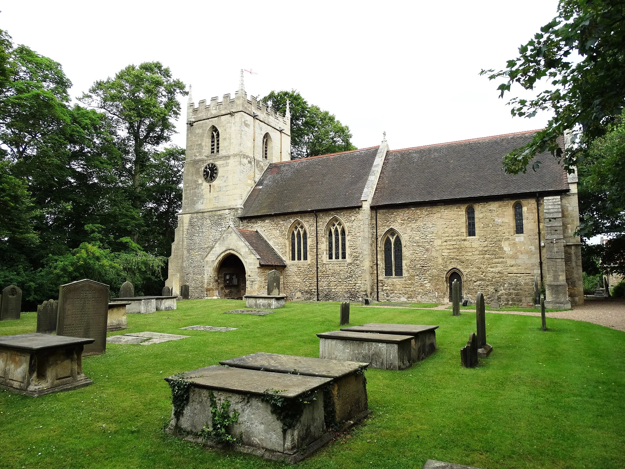 Photo showing: All Saints Church in Hooton Pagnell