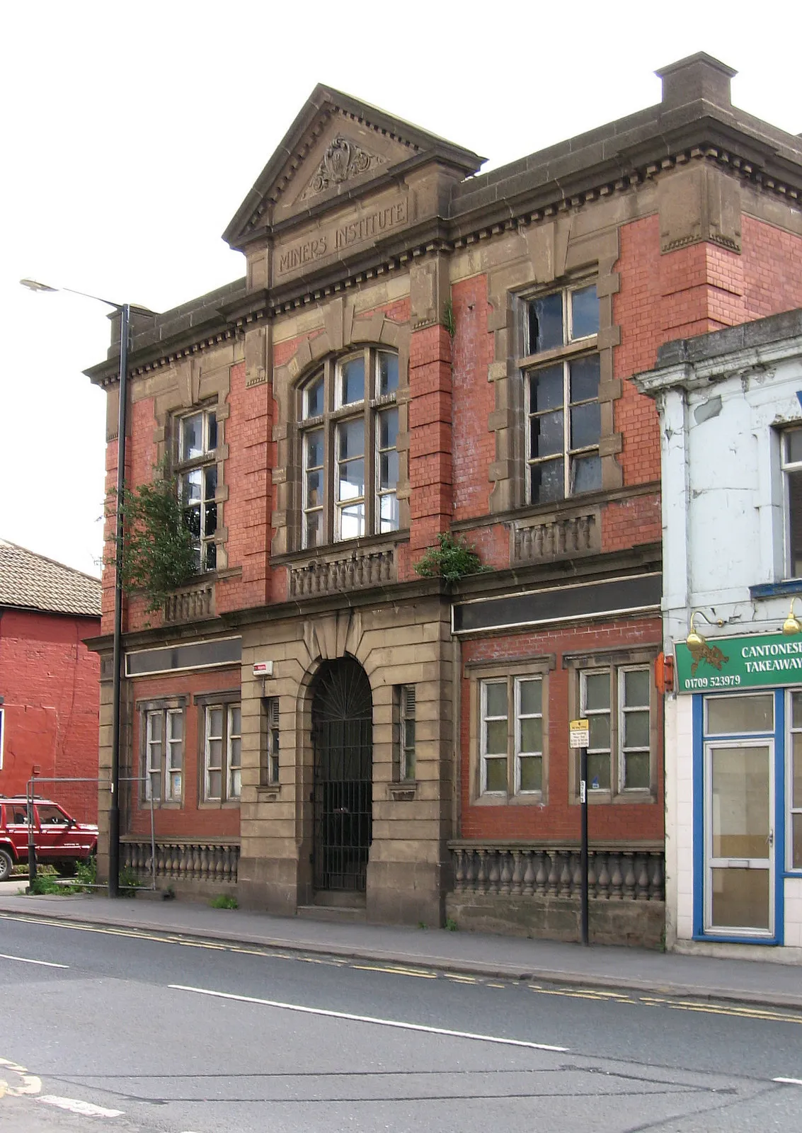 Photo showing: Rawmarsh - Miners Institute