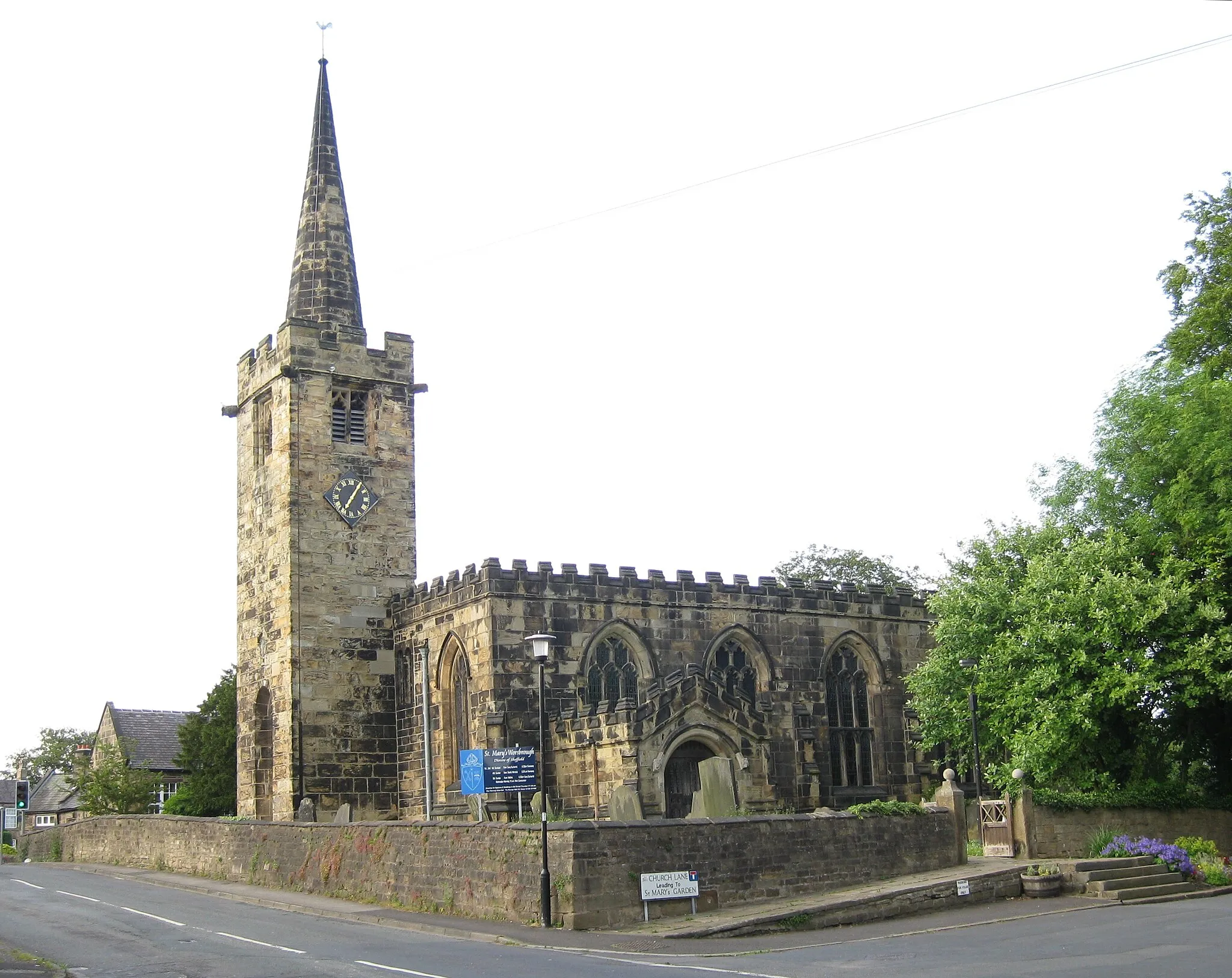 Photo showing: St Mary's Church, Worsbrough