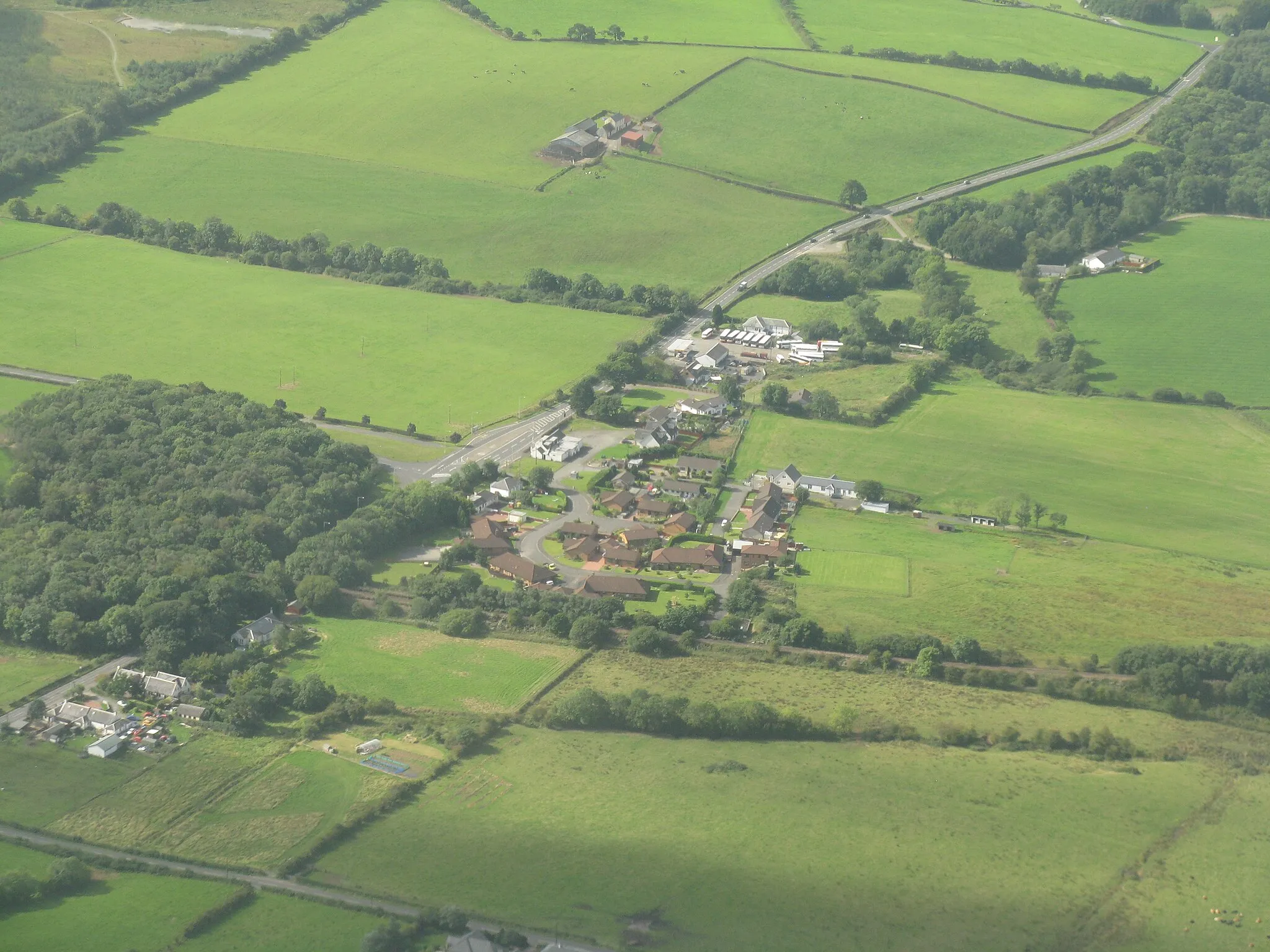 Photo showing: North Barbeth and Drongan Wood