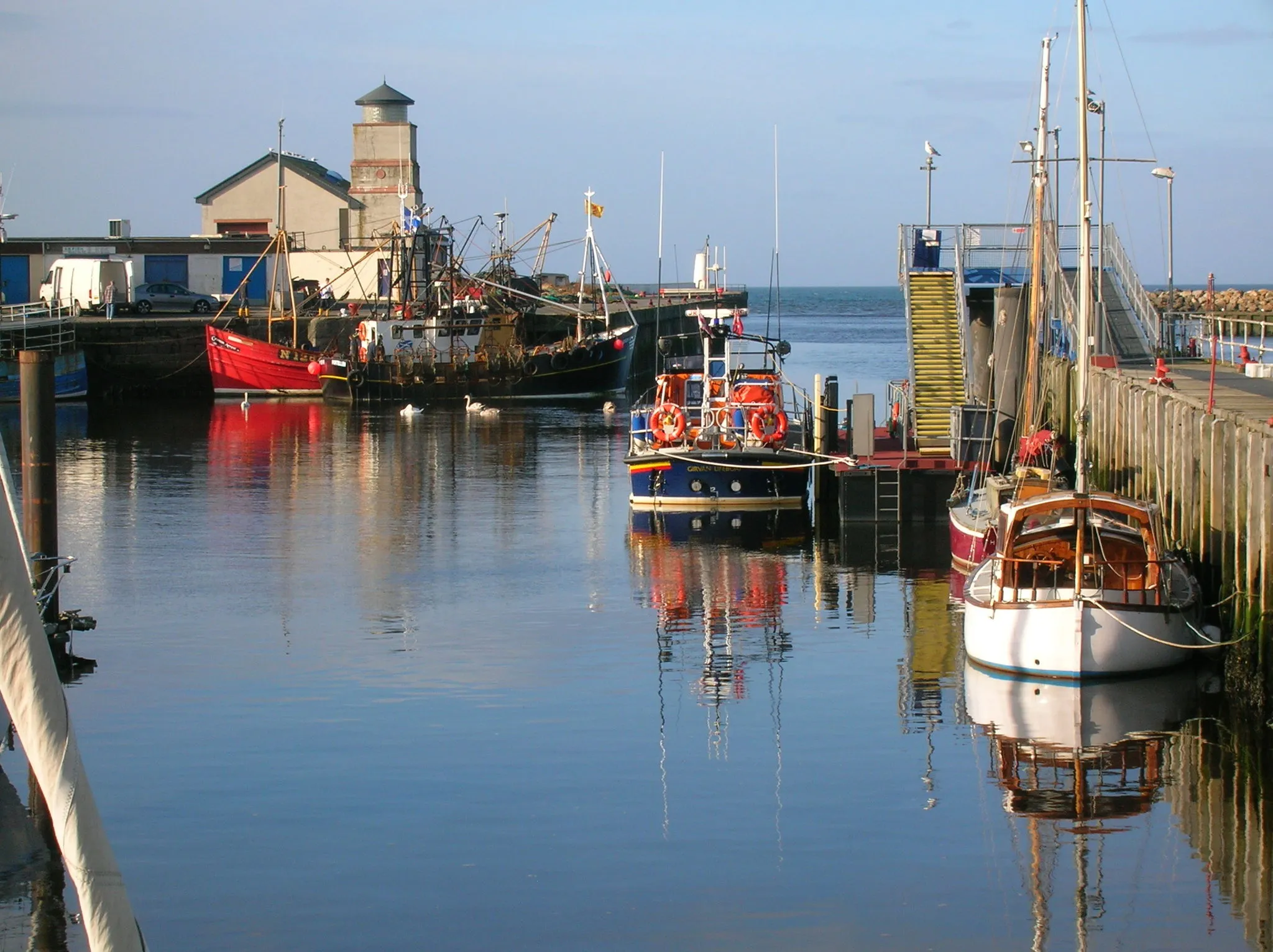 Photo showing: Girvan Harbour, South Ayrshire, Scotland