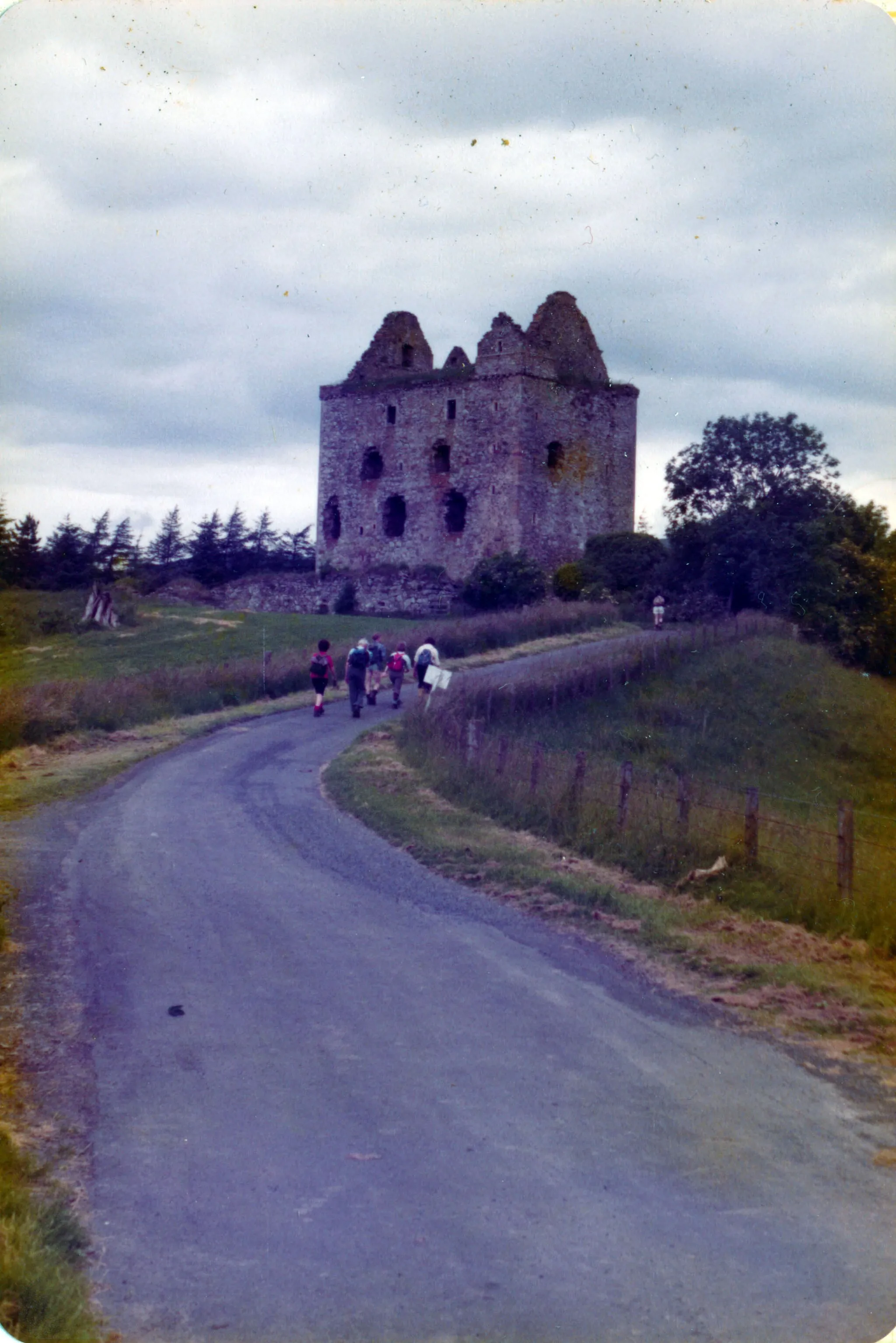 Photo showing: Newark castle near Selkirk in the Scottish borders
