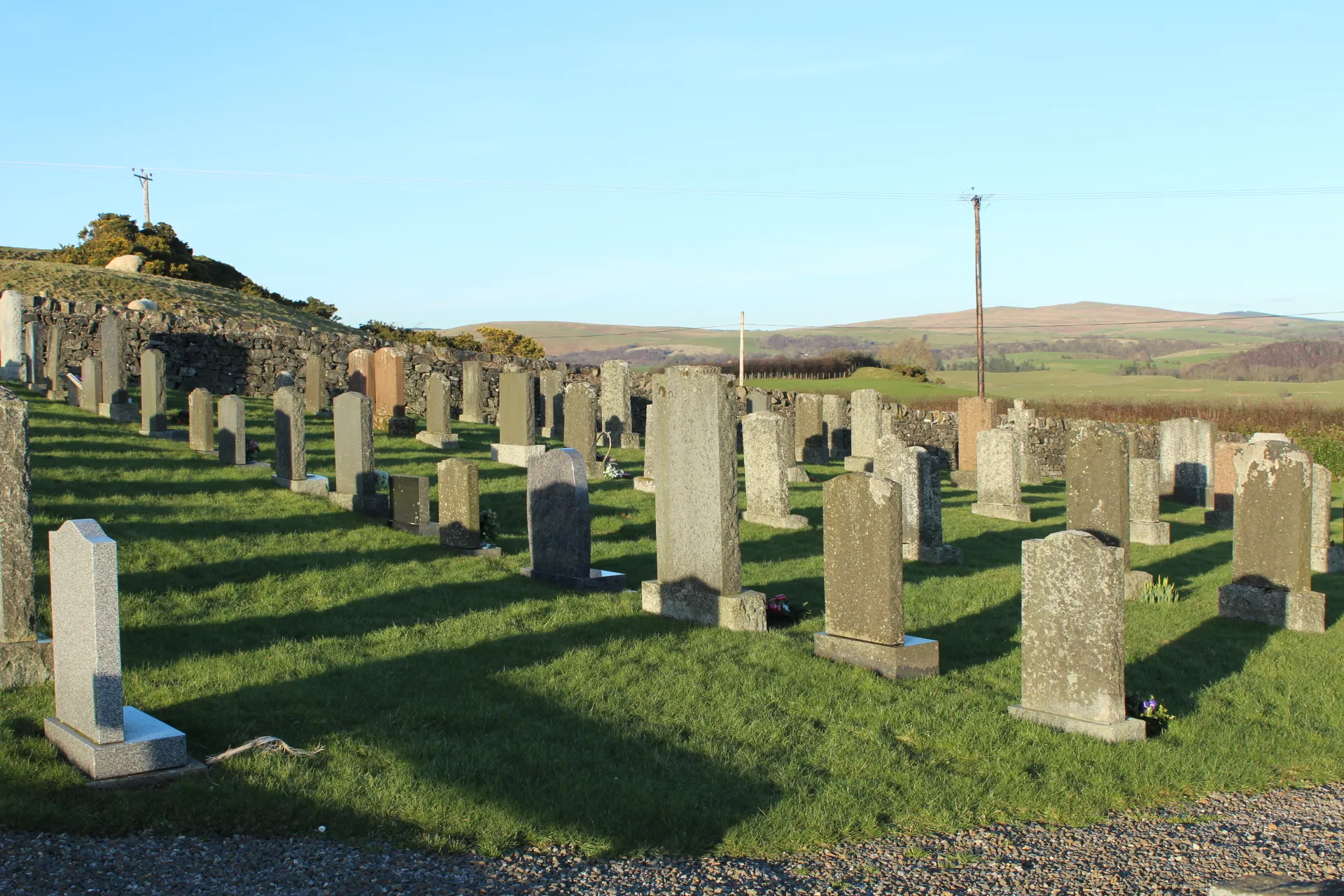 Photo showing: Cemetery near New Galloway