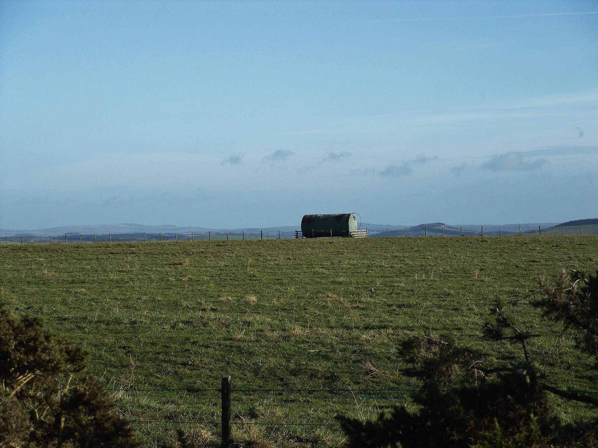 Photo showing: Water Storage Tank, Kedslie Hill