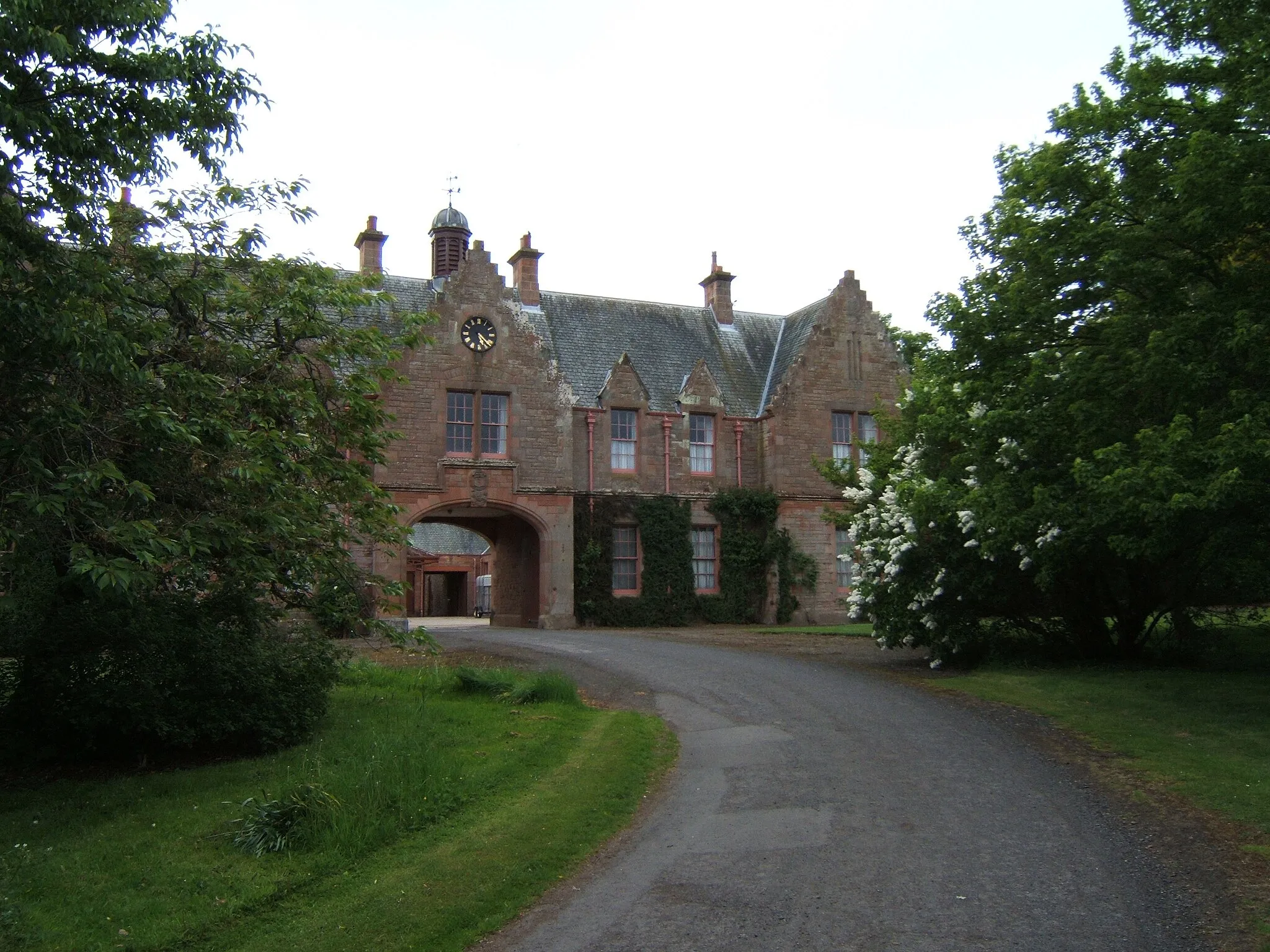 Photo showing: Stable block on the Hirsel estate