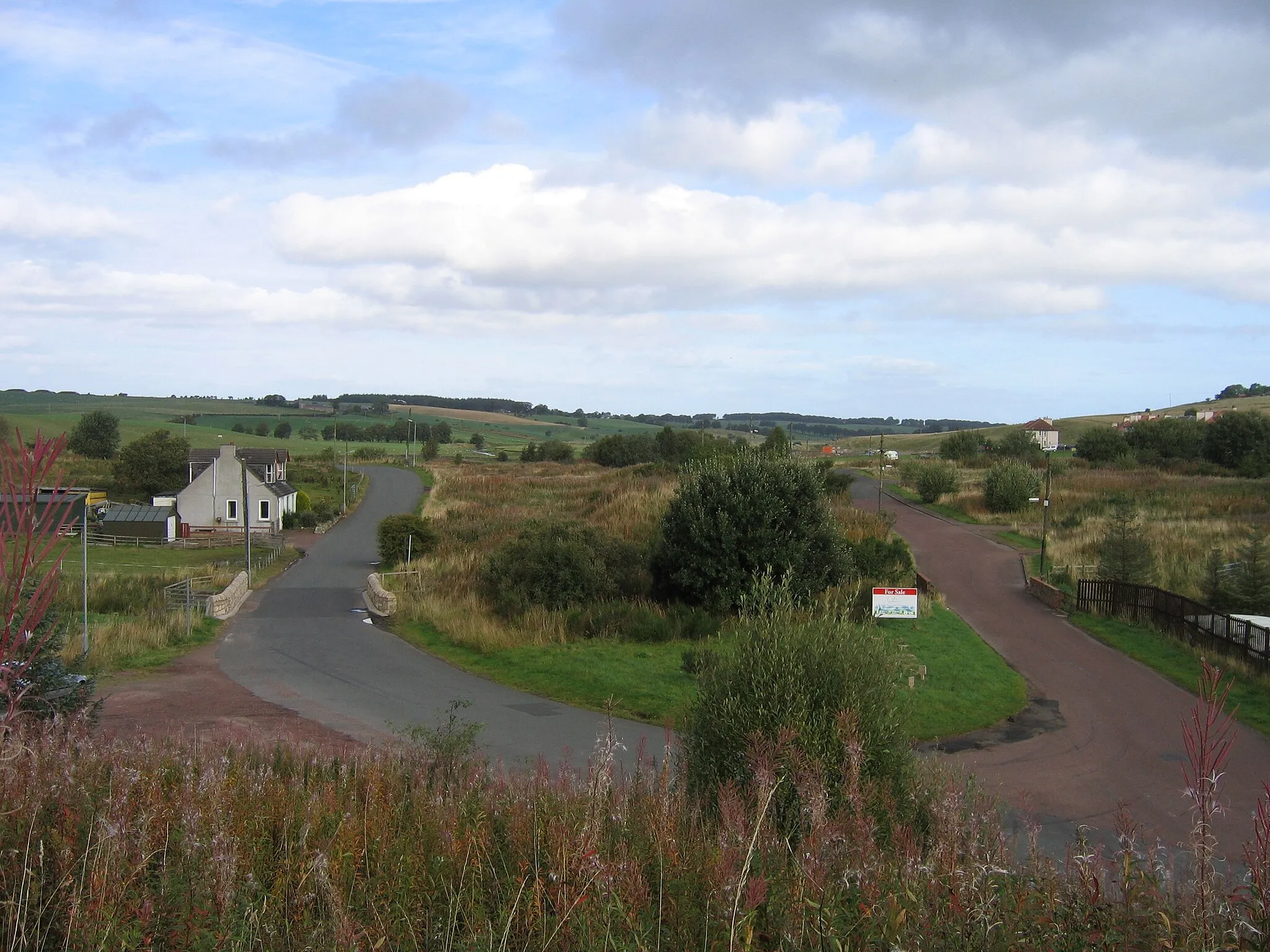 Photo showing: Douglas Water village