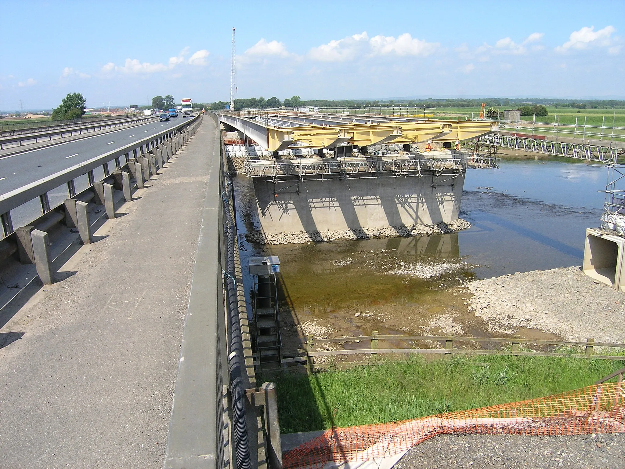 Photo showing: River Esk Bridge Launch (1)