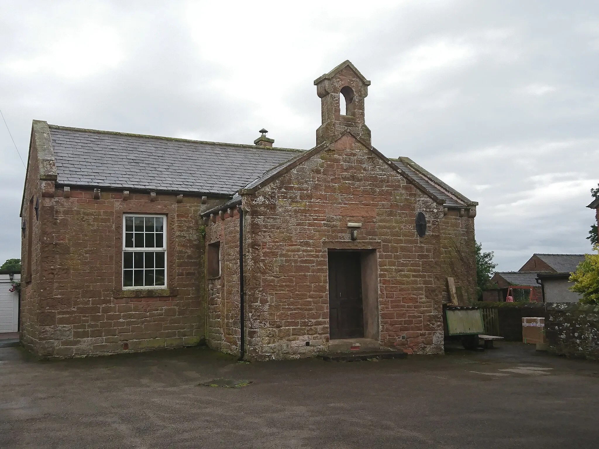 Photo showing: Village Hall in Laversdale, Cumbria, United Kingdom.
