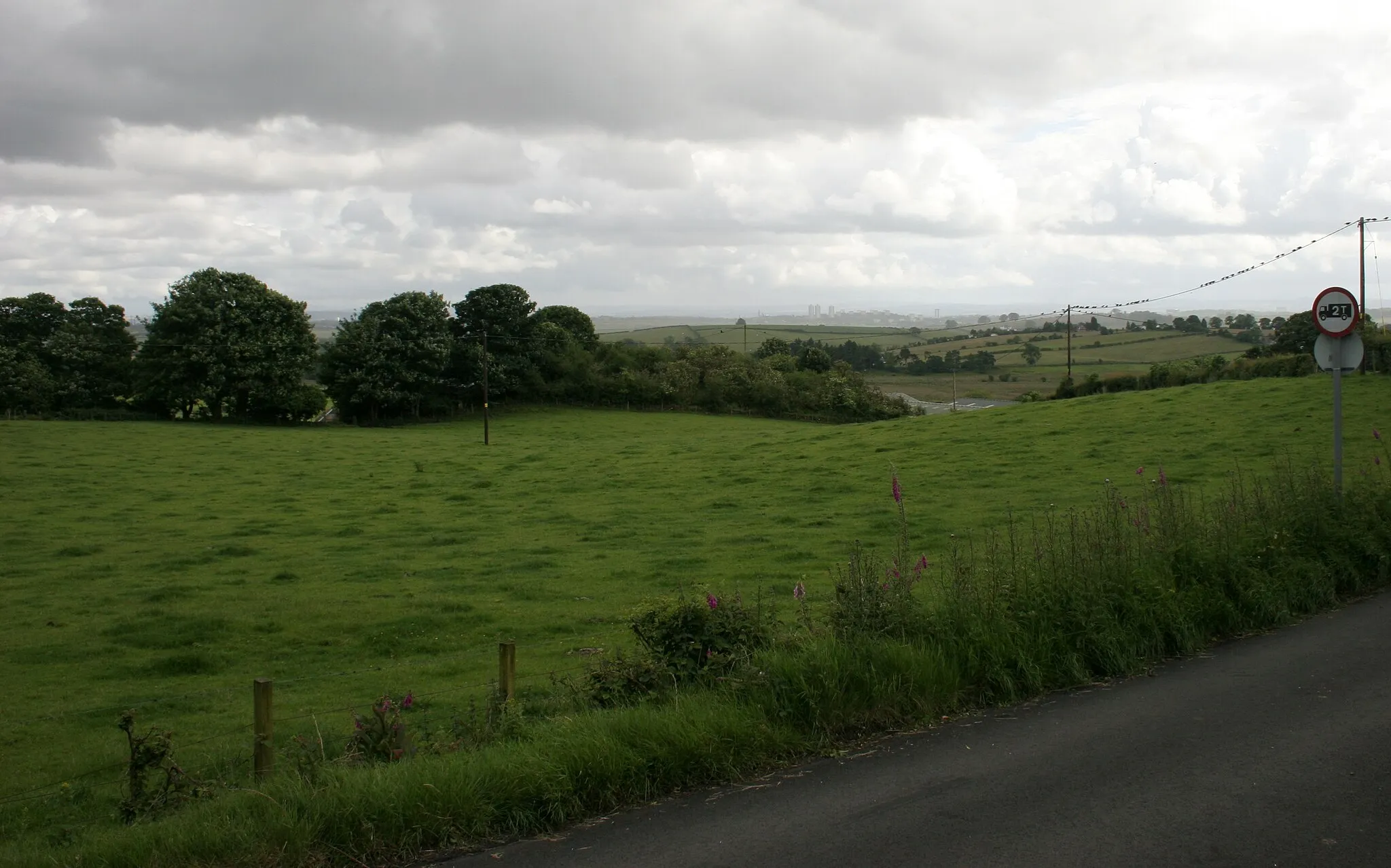 Photo showing: Field beside Baldernock Parish Church