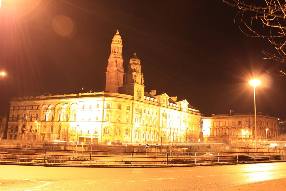 Photo showing: Greenock Town hall