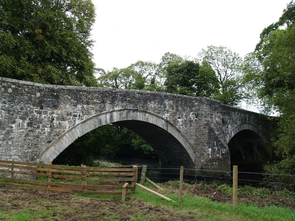 Photo showing: Haugh Bridge on the old Military Road