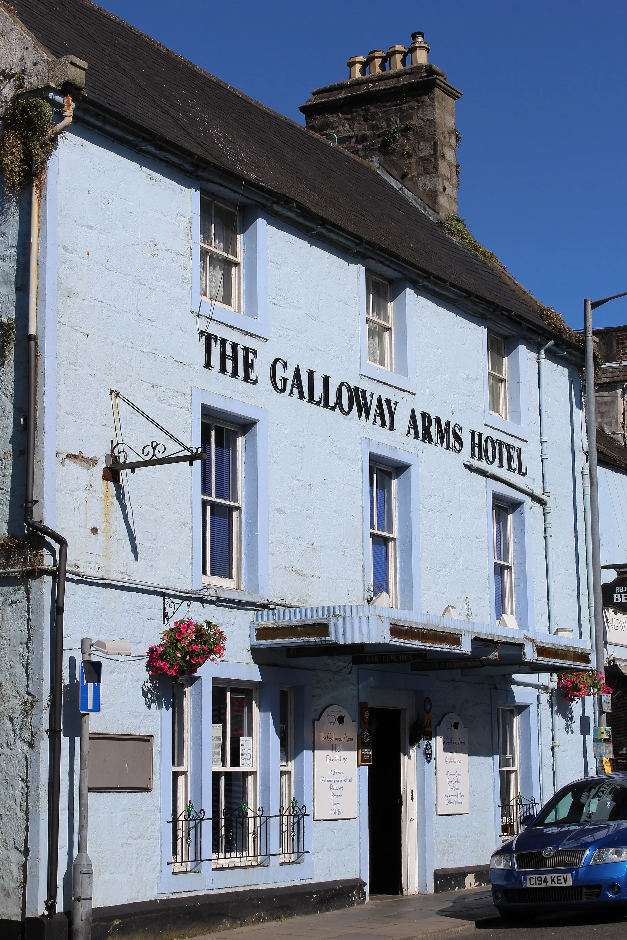 Photo showing: The Galloway Arms Hotel, Victoria Street, Newton Stewart