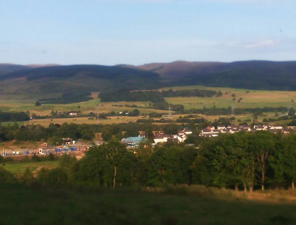 Photo showing: Dealbh a thog mi an dèidh a dhol suas air an Rathad Cham.