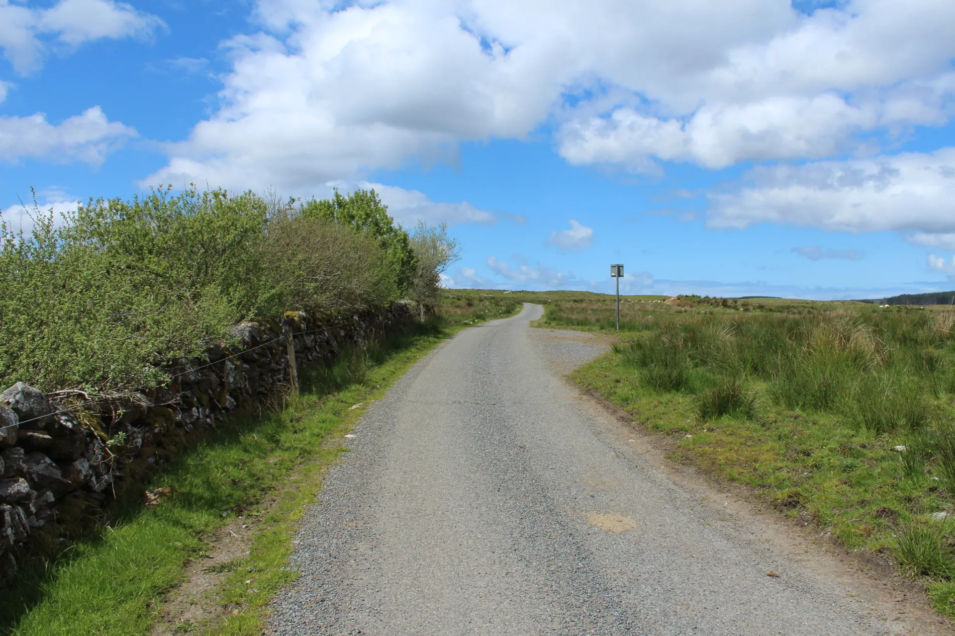 Photo showing: Road to Loch Ochiltree