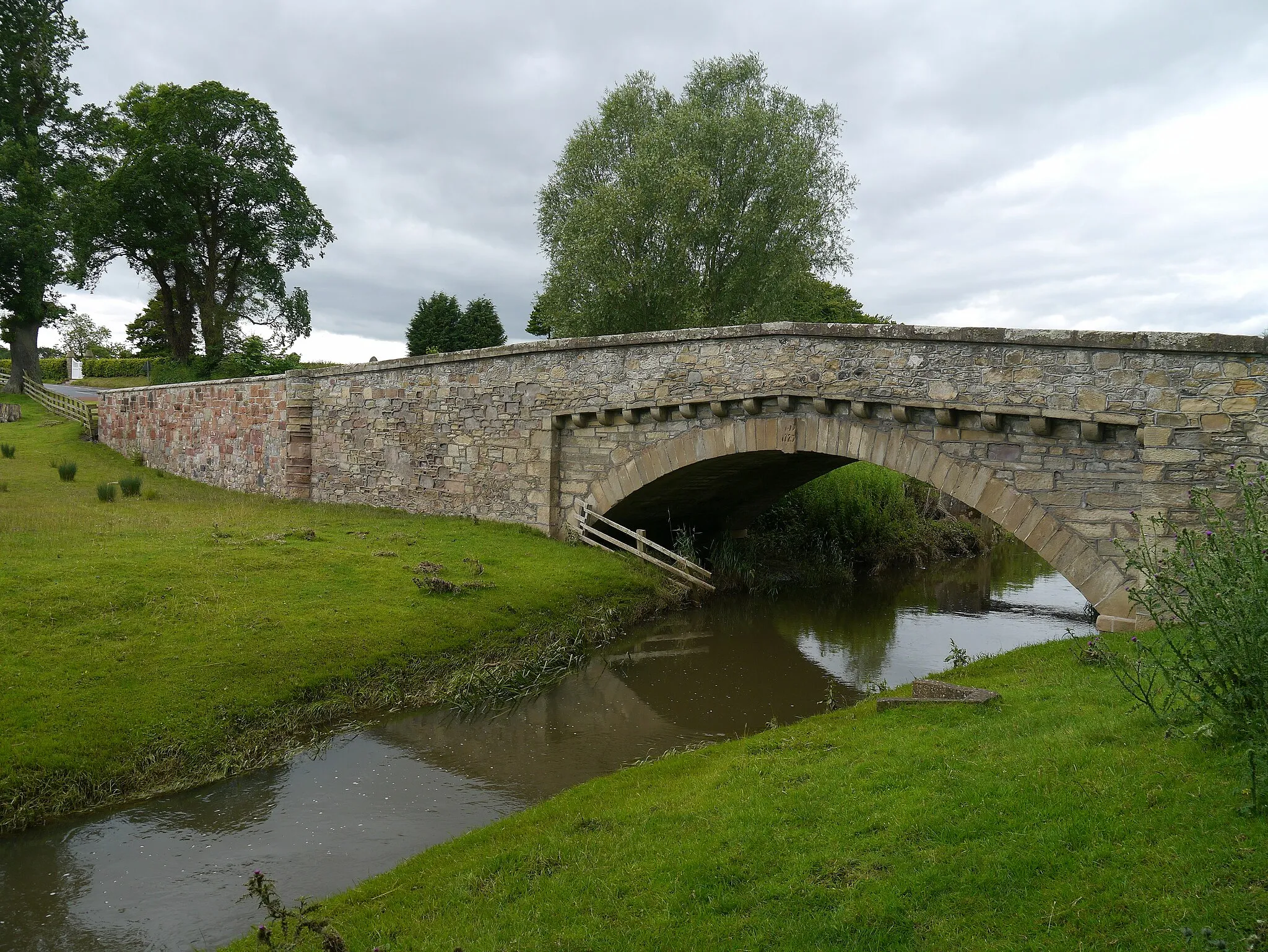 Photo showing: West Leitholm Bridge