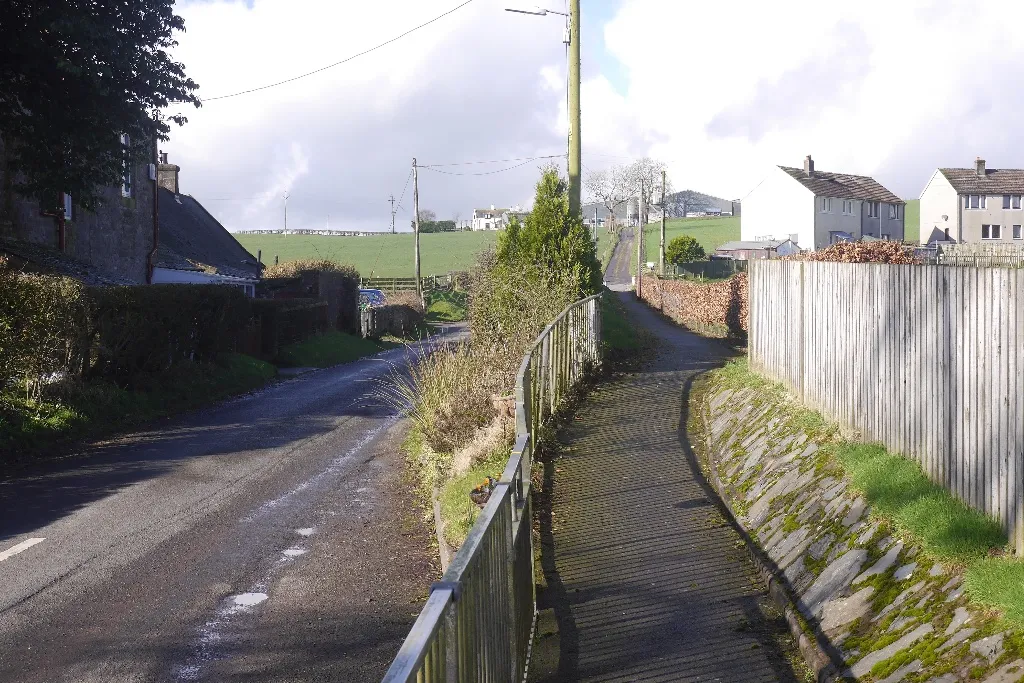 Photo showing: Bankshill Road, Middlebie