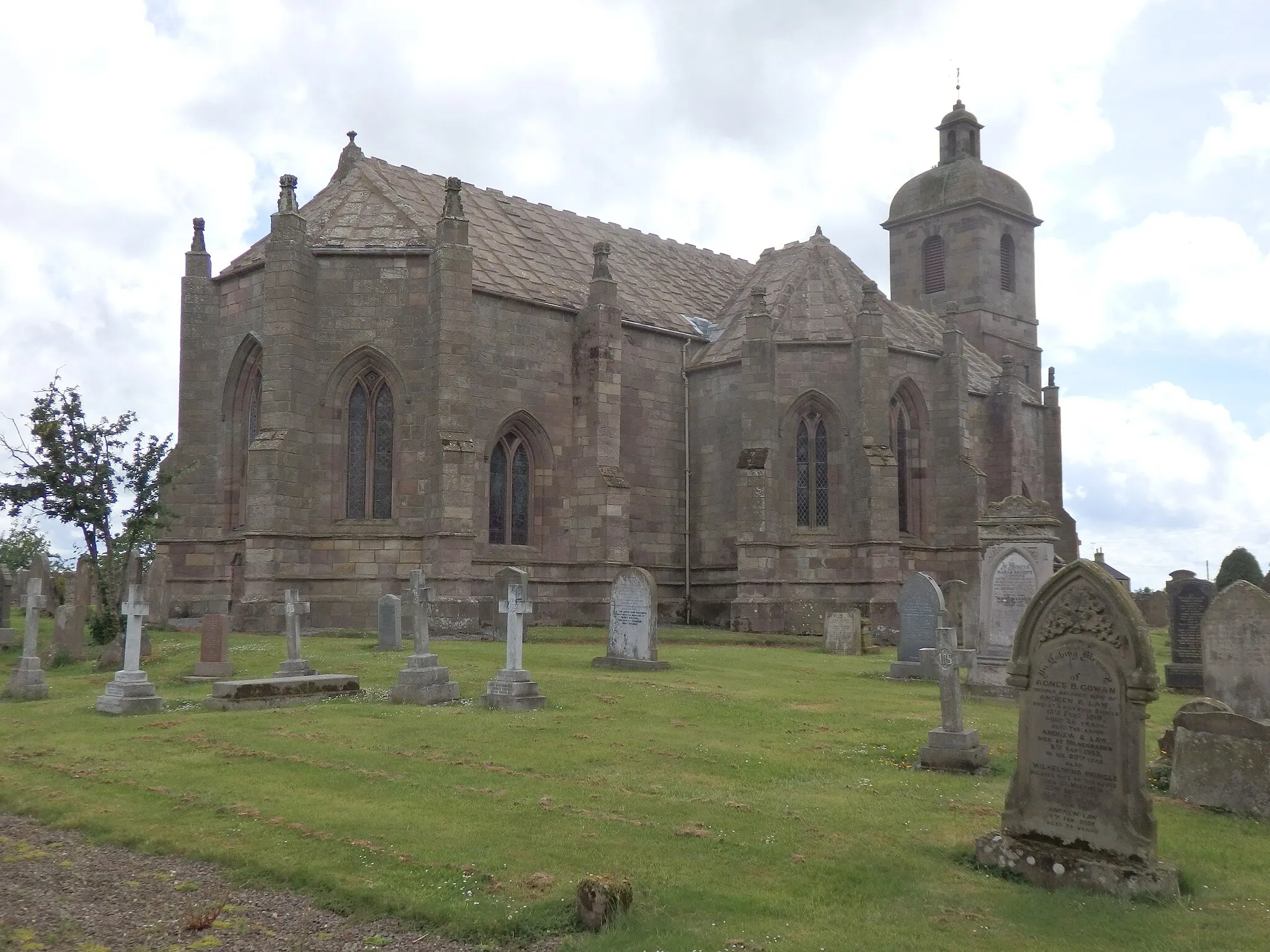 Photo showing: Our Lady Kirk of Steill, Upsettlington, or Ladykirk