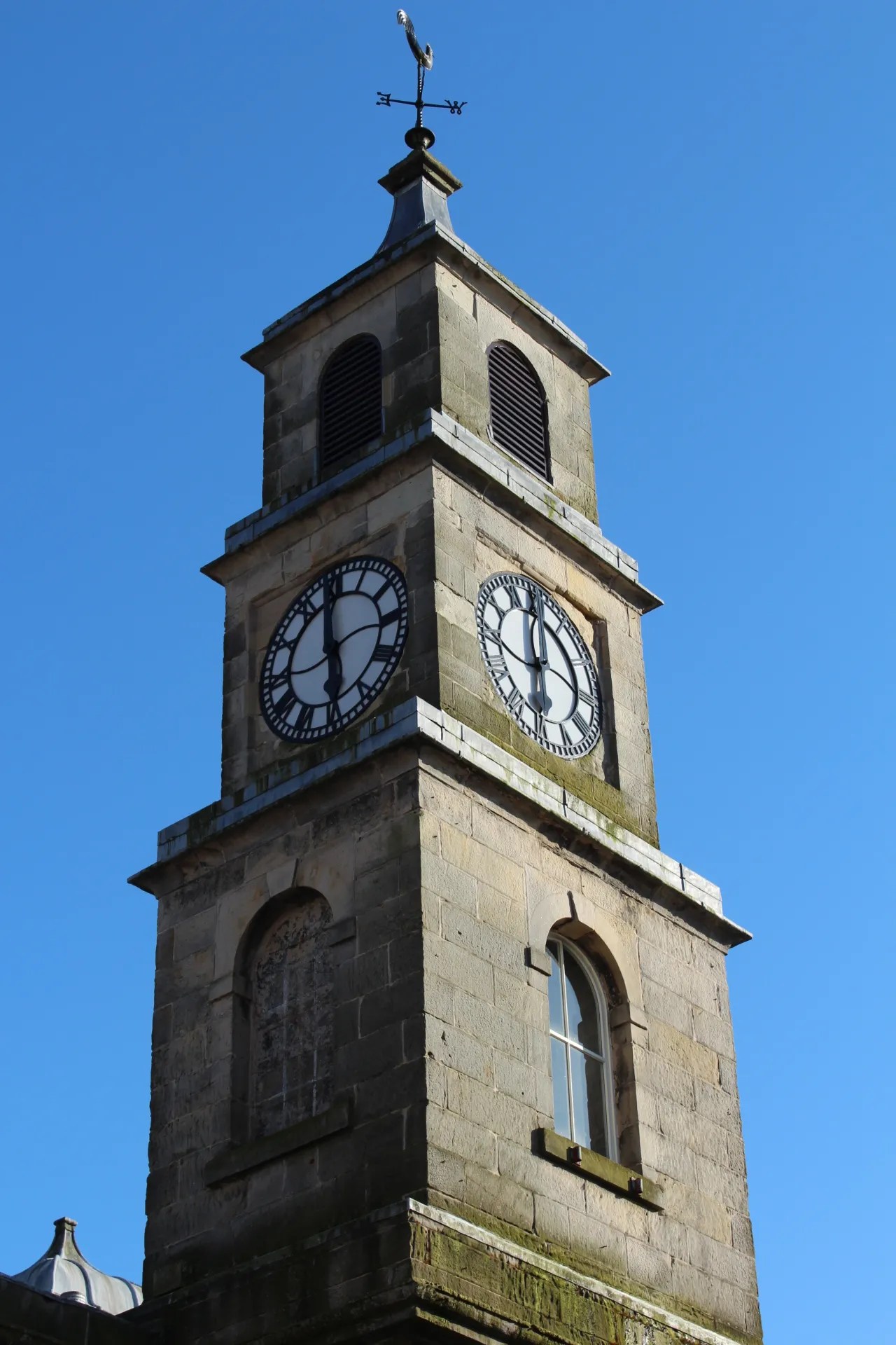 Photo showing: Town Clock, Langholm