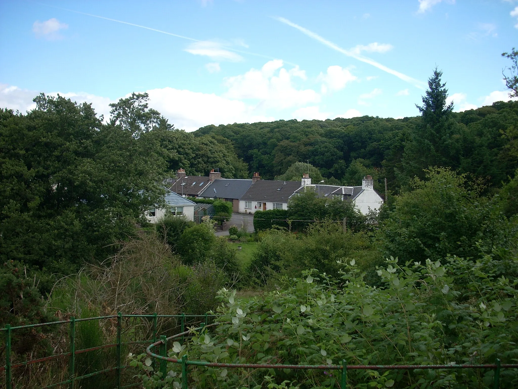 Photo showing: Failford from the monument