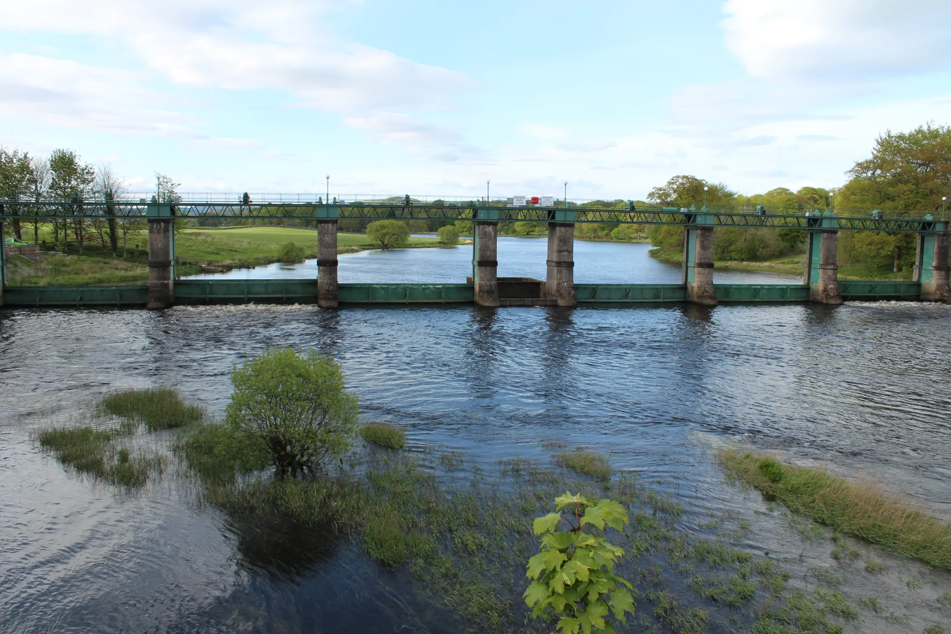 Photo showing: Glenlochar Barrage