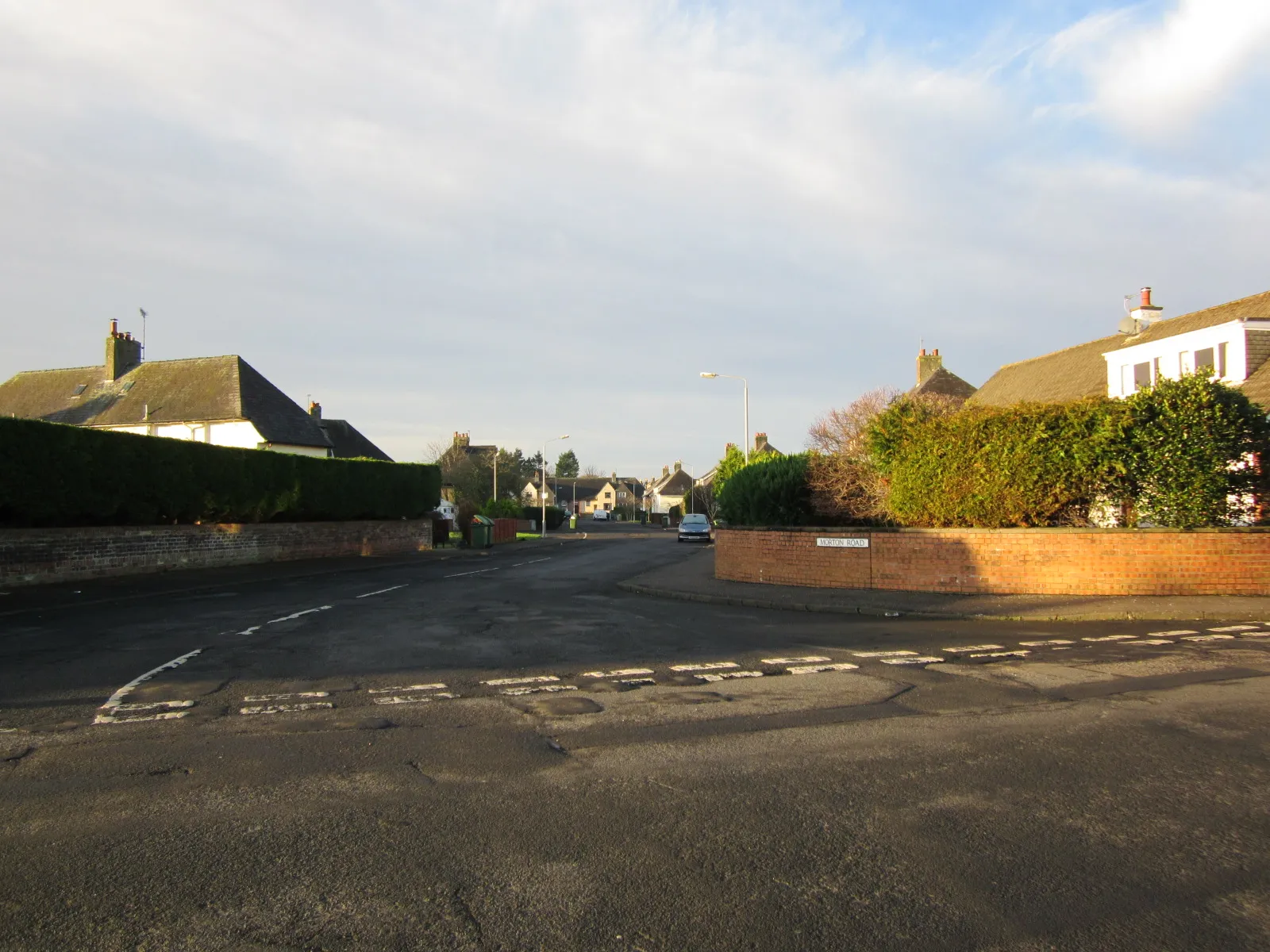 Photo showing: Morton Road