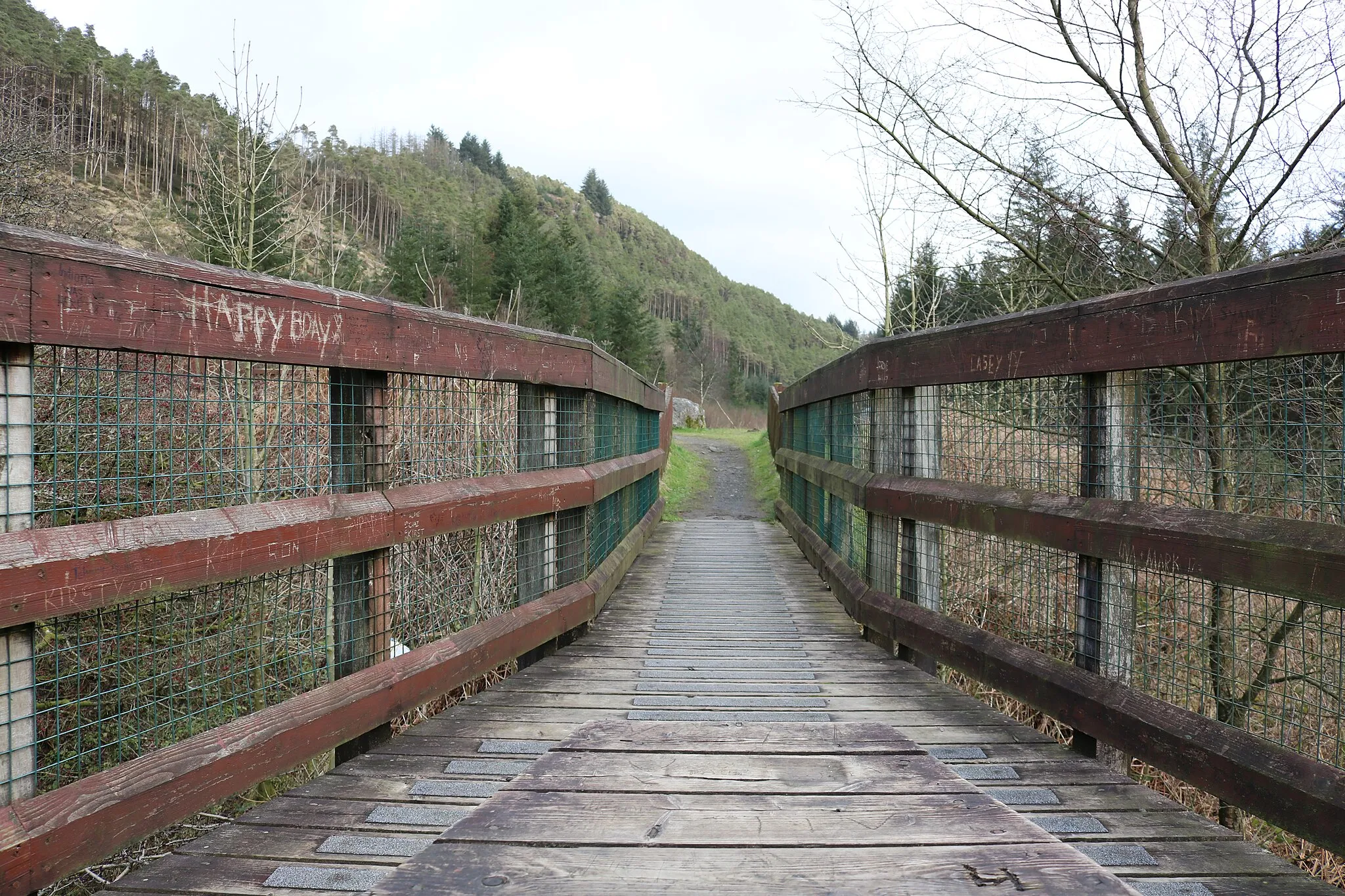 Photo showing: Exit from Viewpoint at Glen of the Bar