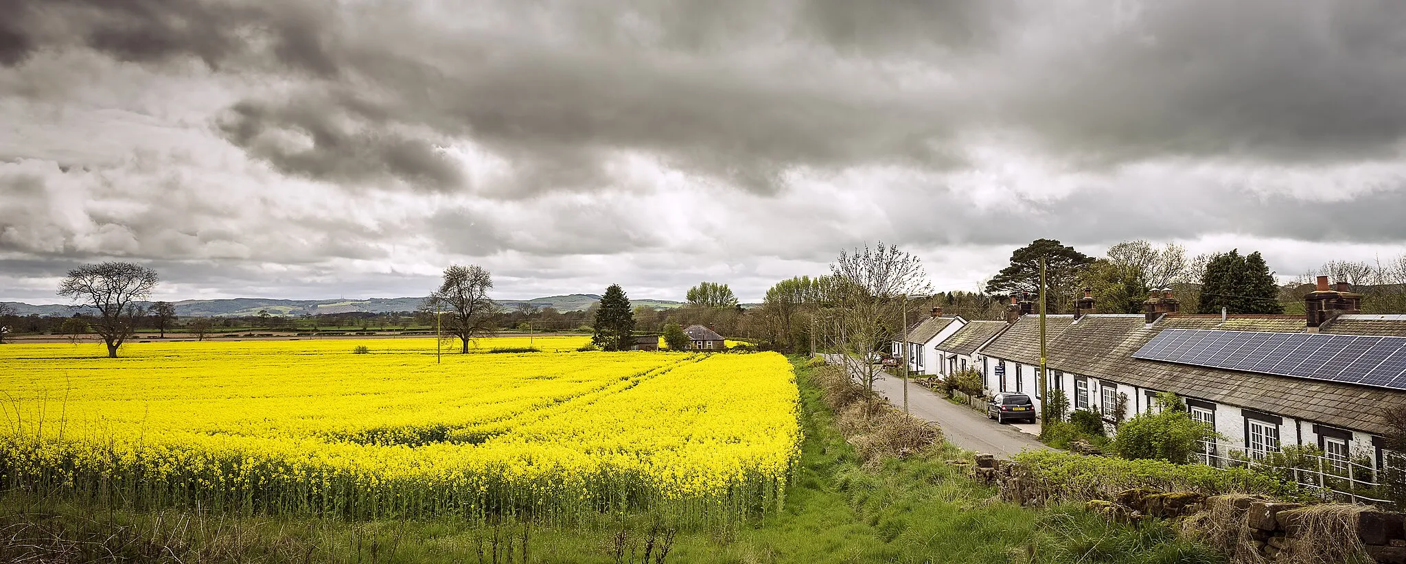 Photo showing: Millhousebridge is a quiet hamlet about 4½ miles from Lockerbie in Dumfries and Galloway.