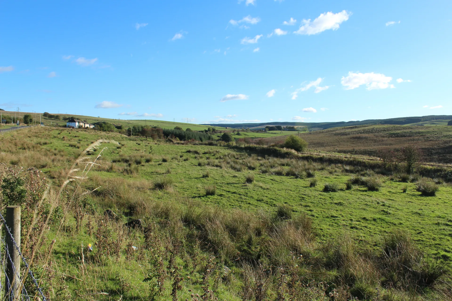 Photo showing: Farmland near Polnessan