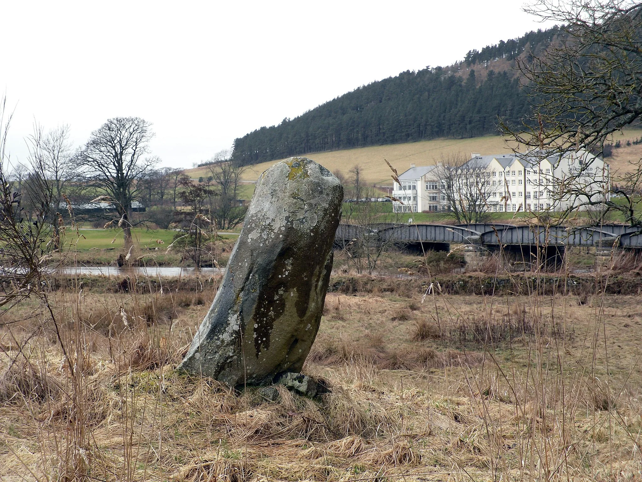Photo showing: The Cardrona Standing Stone