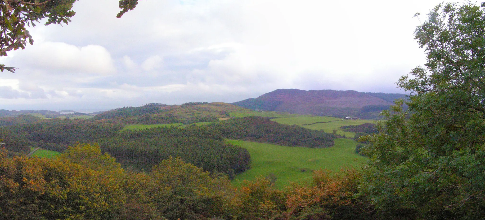 Photo showing: Looking South from Torglass Hill