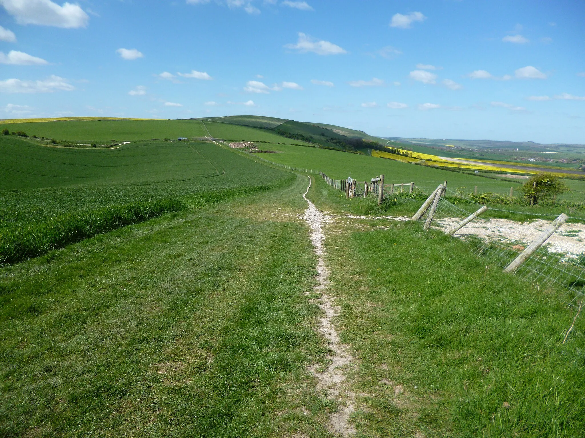 Photo showing: South Downs Way near Mill Hill