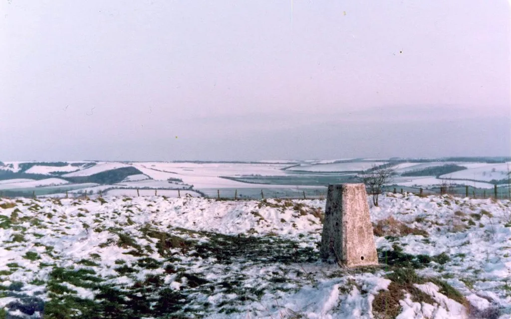 Photo showing: Beacon Hill triangulation pillar