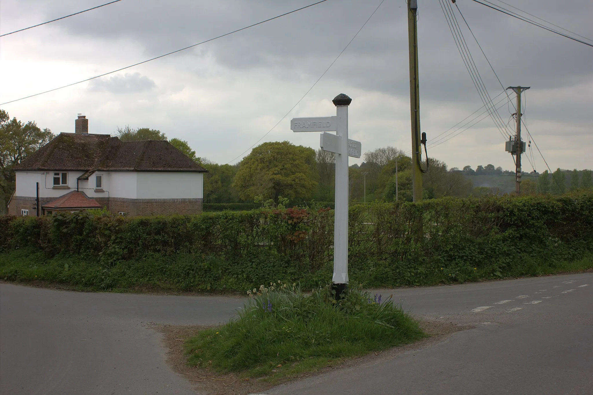 Photo showing: Streele Lane junction with Etchingham Lane