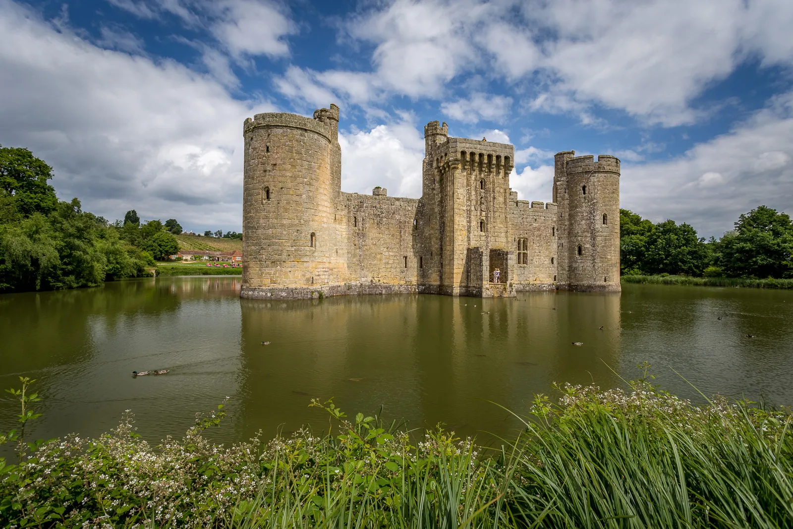 Photo showing: Bodiam Castle