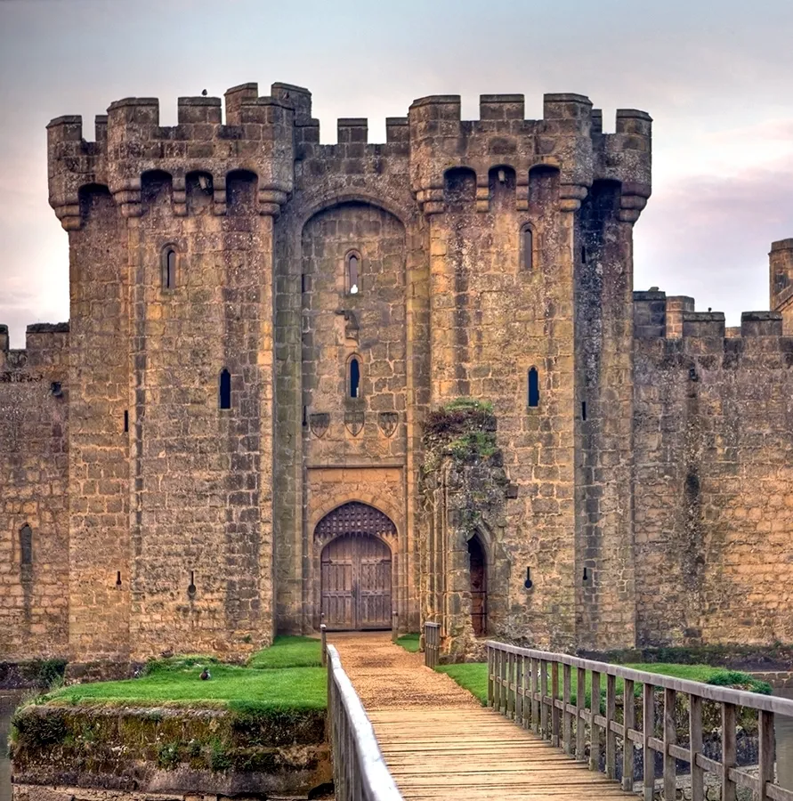 Photo showing: The gatehouse of Bodiam Castle in East Sussex, England