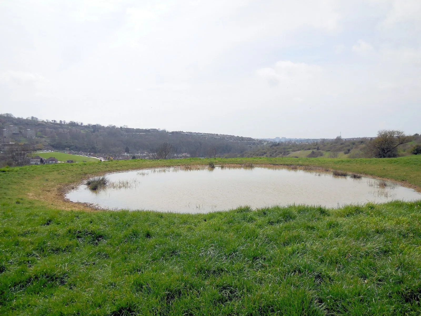 Photo showing: Bevendean Dew Pond