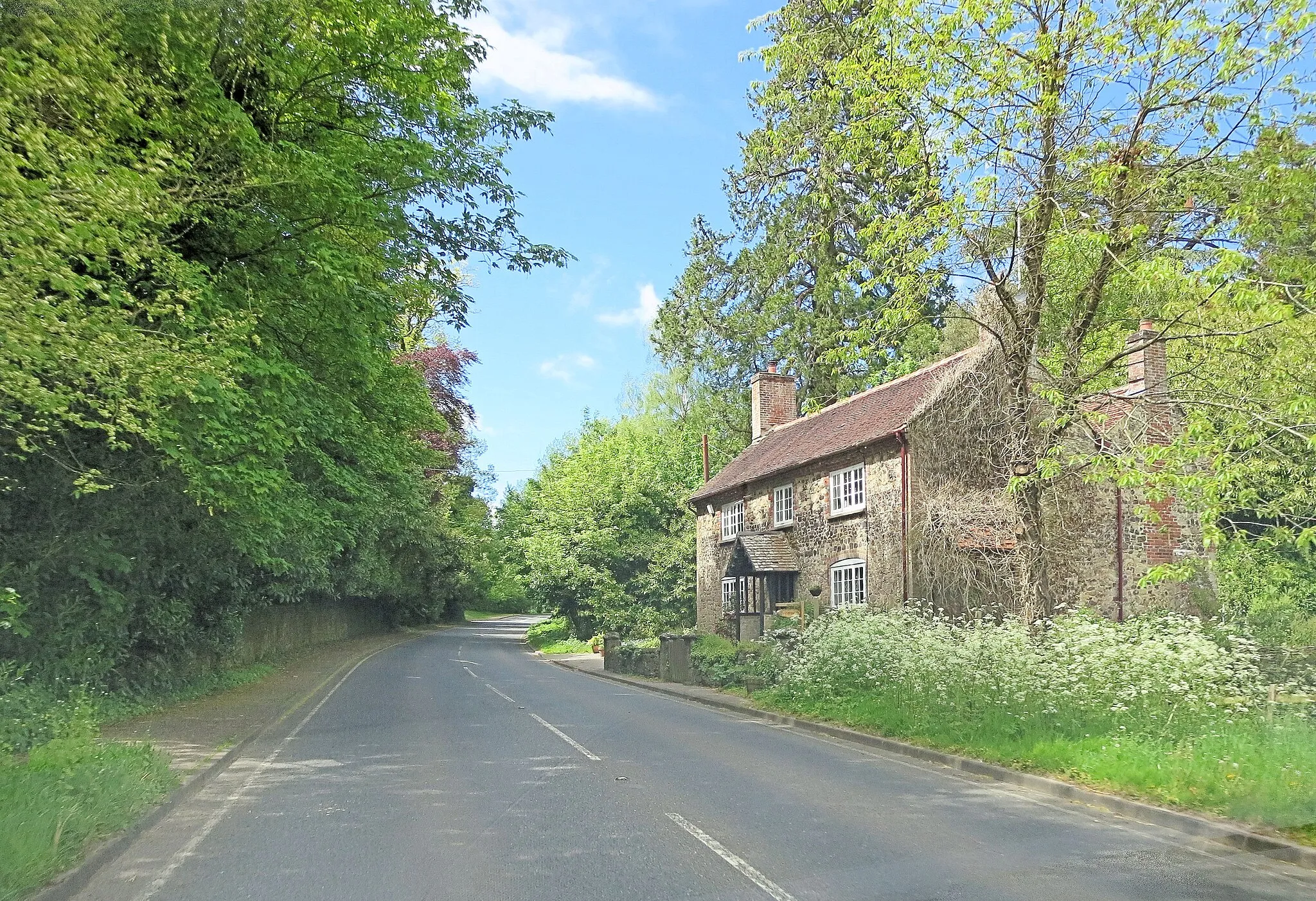 Photo showing: A283 passes Bridgemead