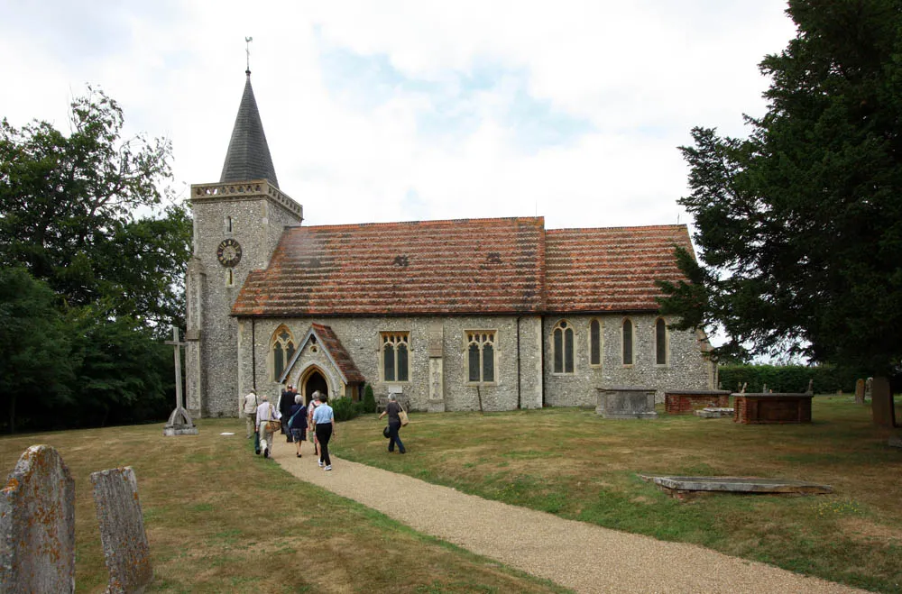 Photo showing: St Leonard, Chelsham, Surrey, near to Farleigh, Surrey, Great Britain.