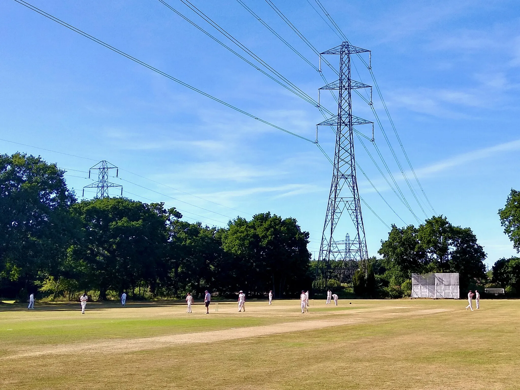 Photo showing: Byfleet Cricket Club, Surrey