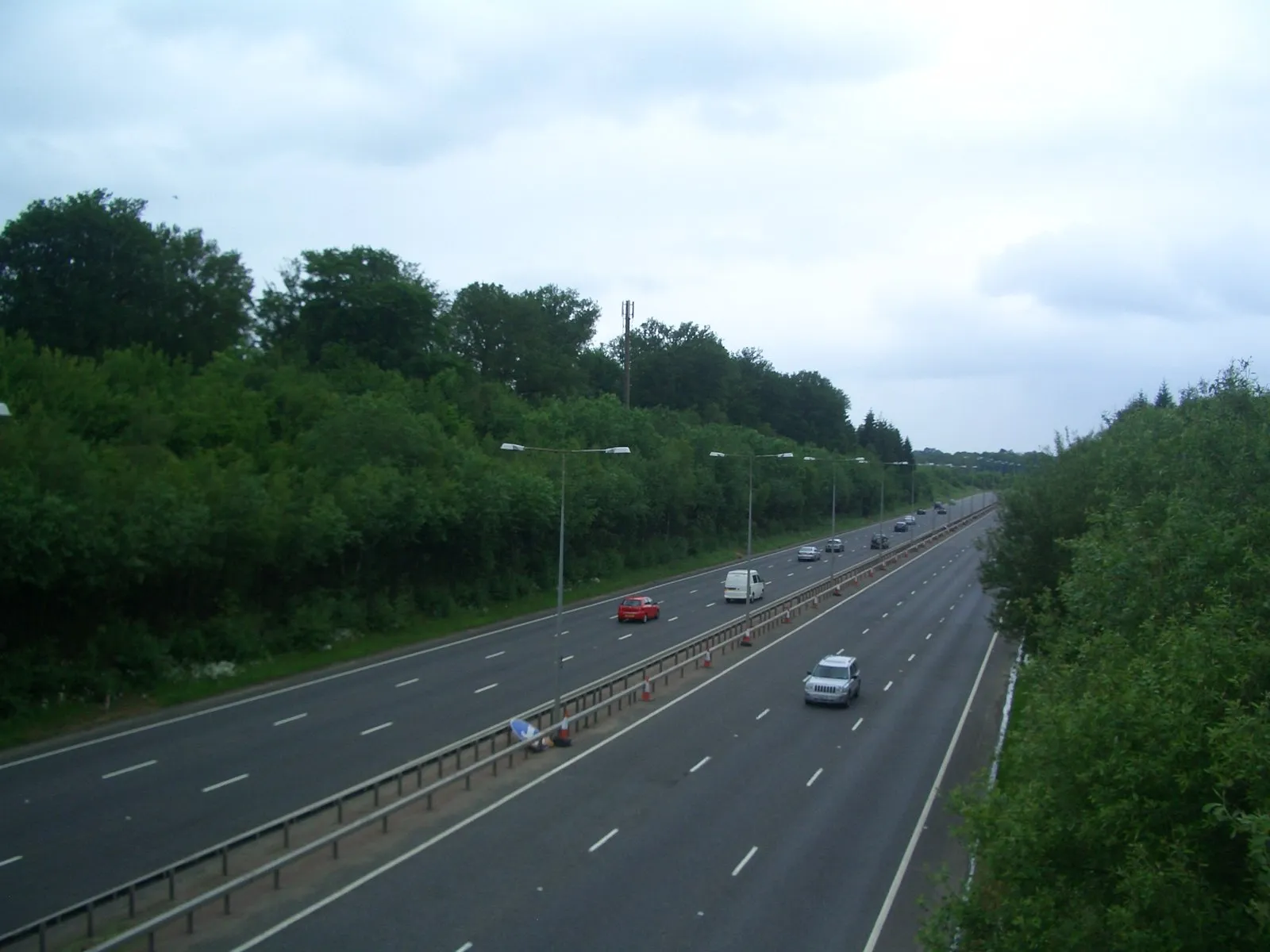 Photo showing: A23 Carriageway