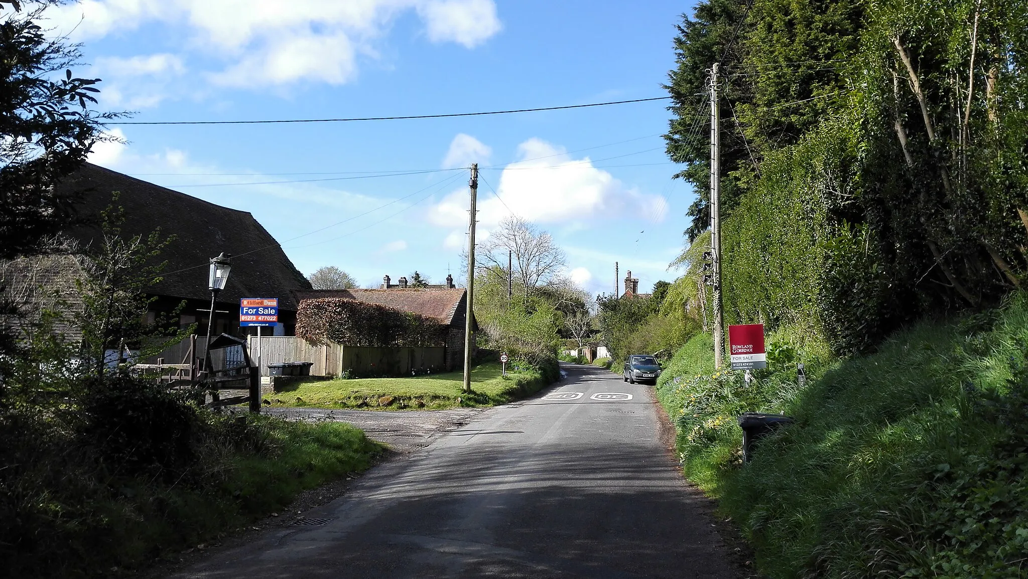 Photo showing: 'The Street' - Selmeston