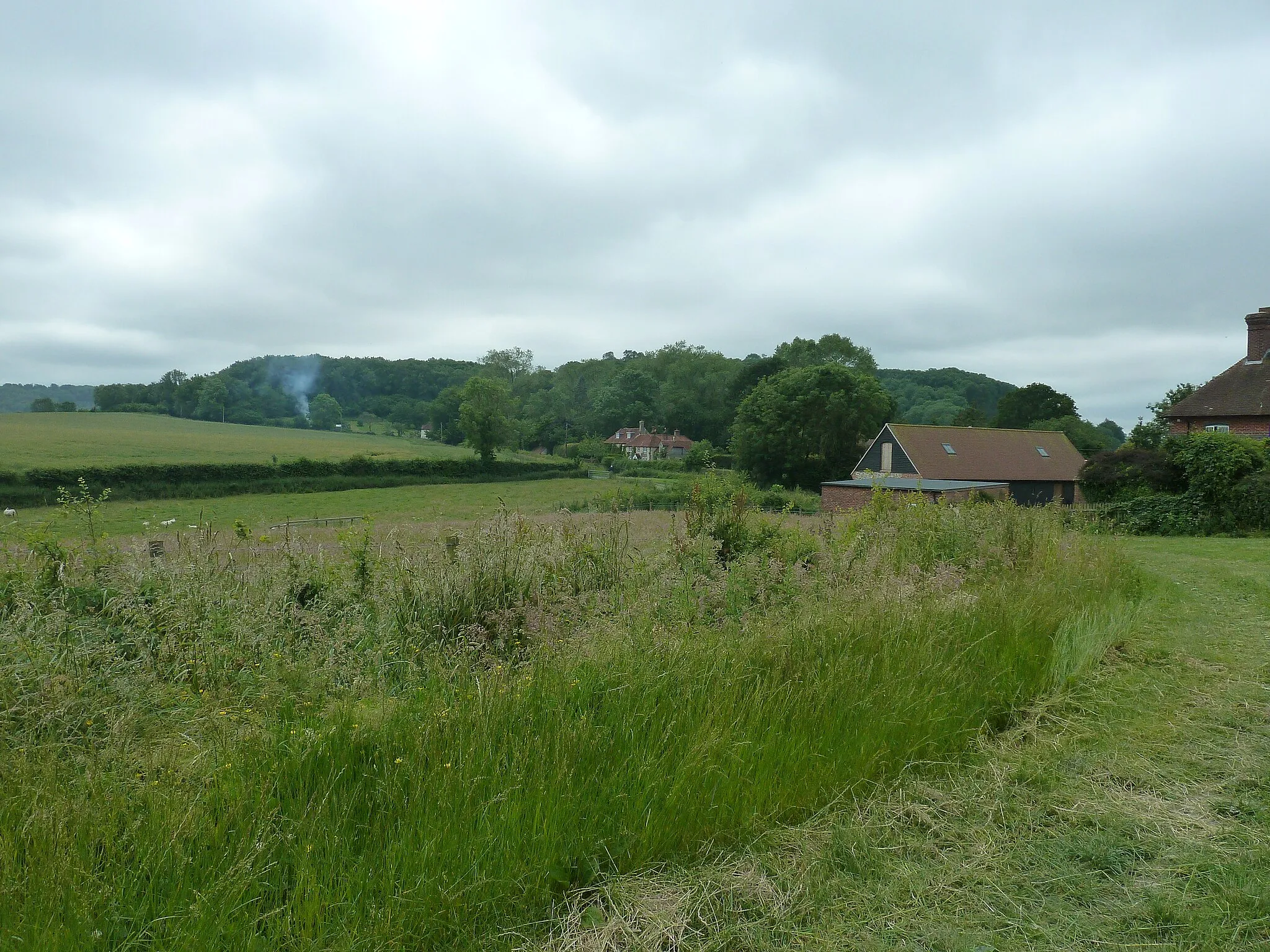 Photo showing: West Harting village