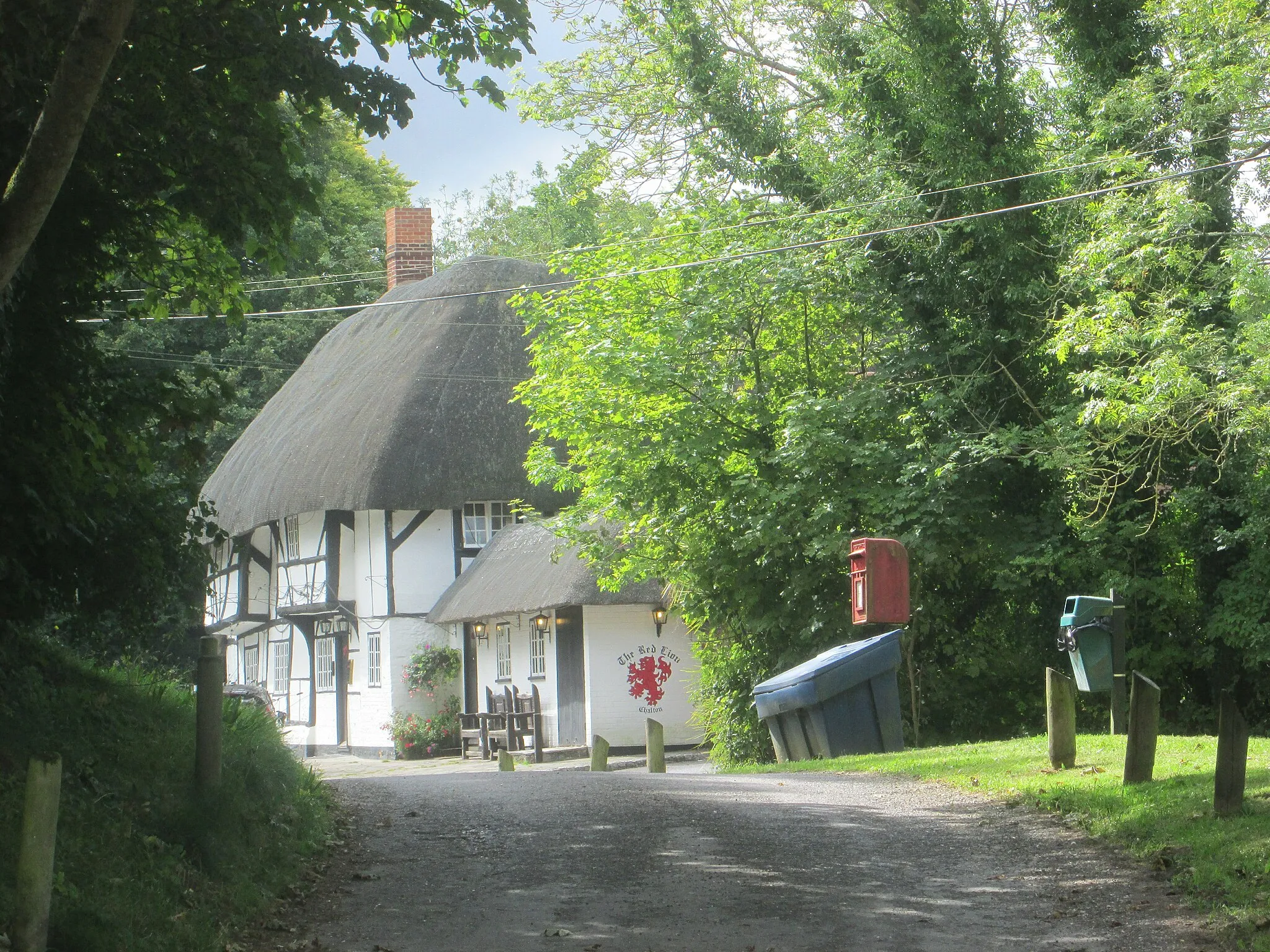 Photo showing: Red Lion at Chalton
