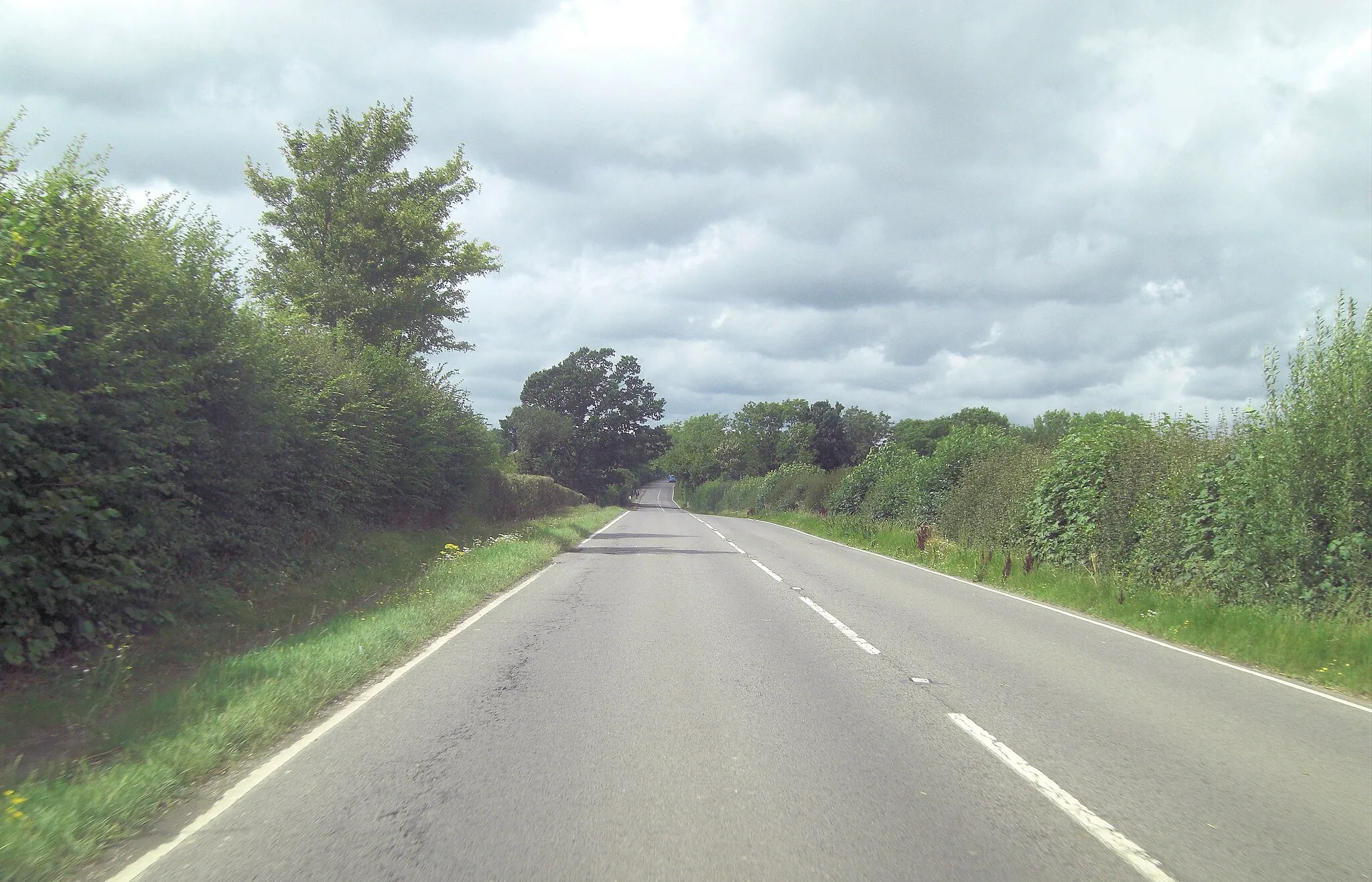 Photo showing: A268 approaches Linkhill