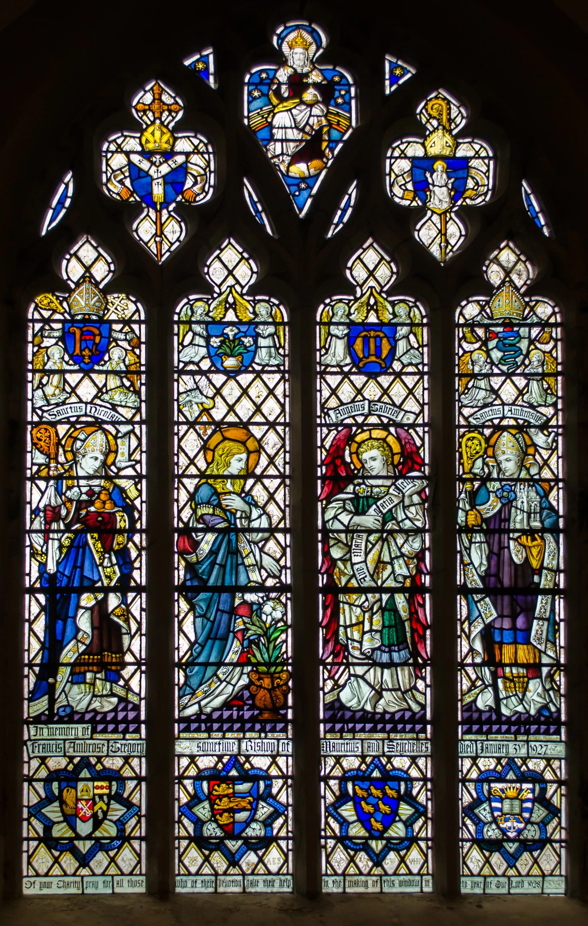 Photo showing: East Window, St Mary's church, Northiam